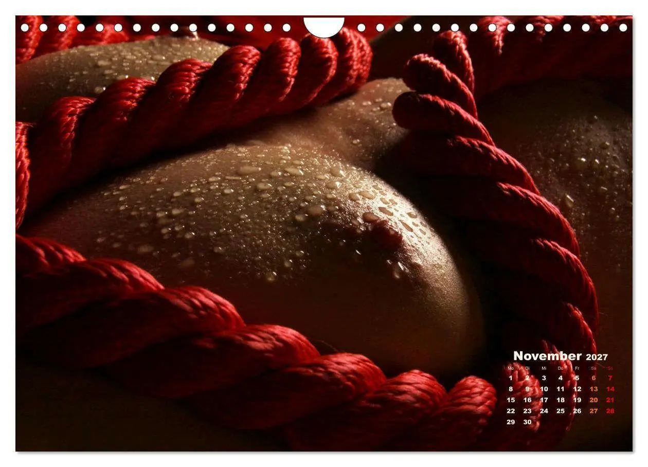Bild: 9783516780994 | Glanzperlen - Wassertropfen auf nackter Haut (Wandkalender 2027 DIN...