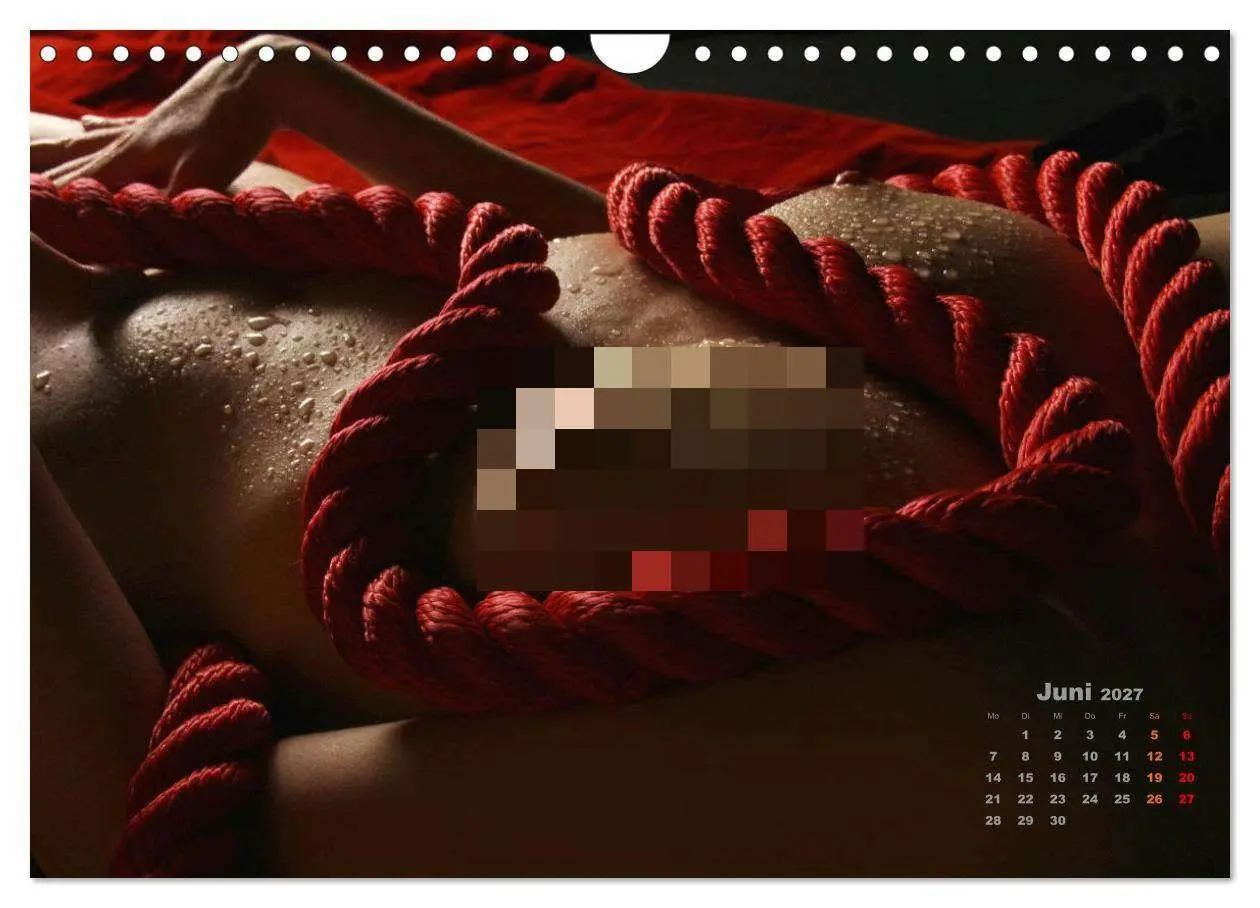 Bild: 9783516780994 | Glanzperlen - Wassertropfen auf nackter Haut (Wandkalender 2027 DIN...