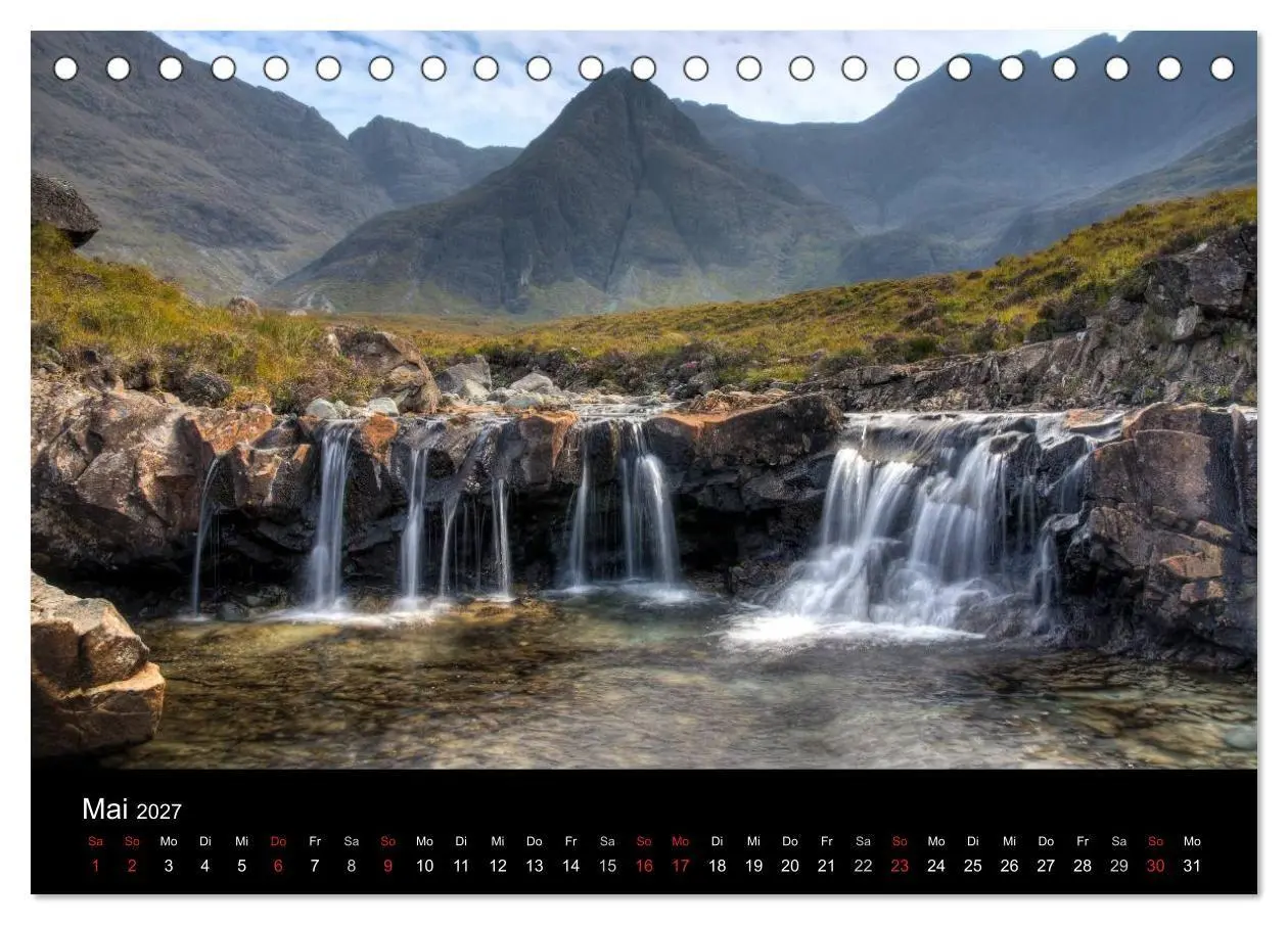 Bild: 9783594210994 | Schottland - Spiegel der Seele (Tischkalender 2027 DIN A5 quer),...