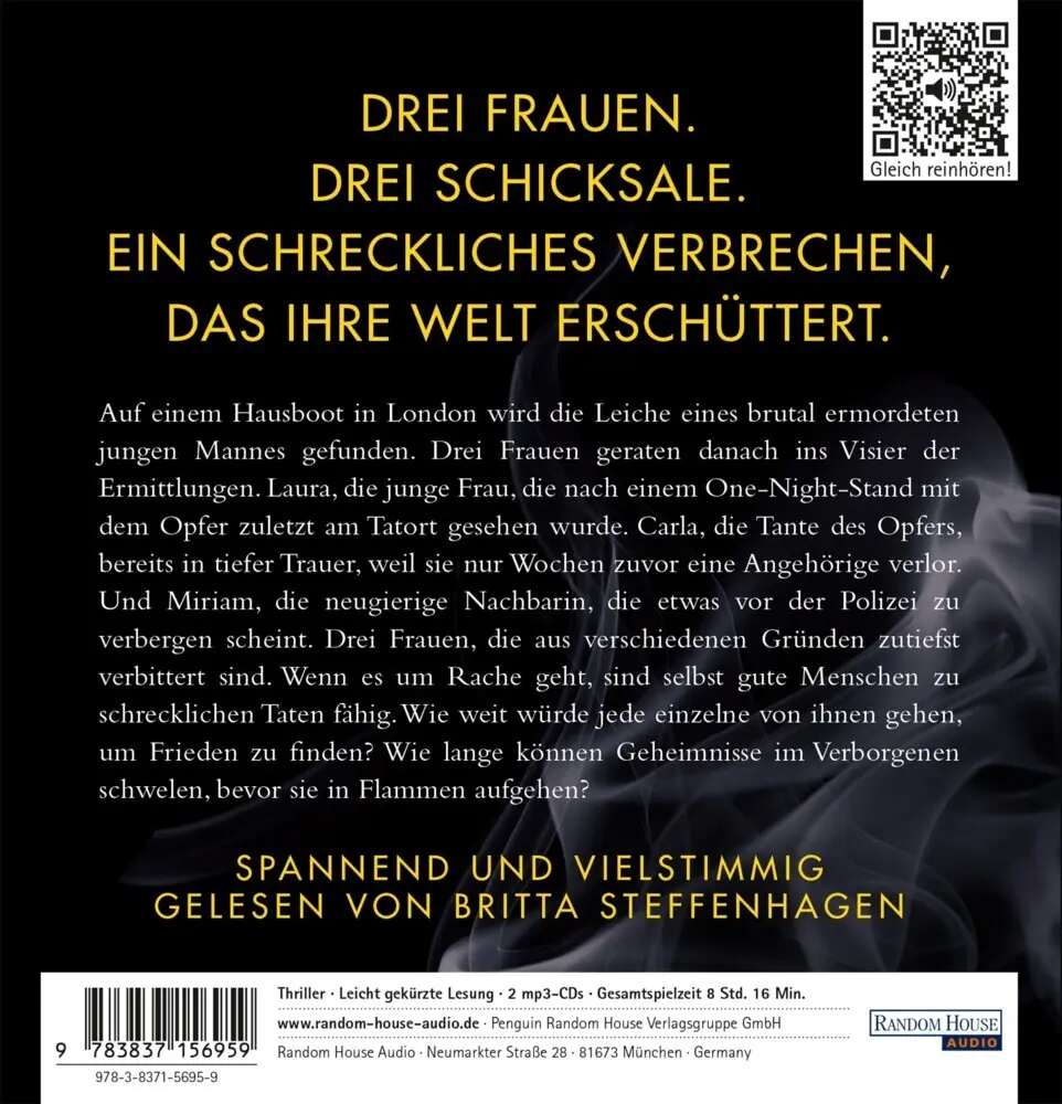 Bild: 9783837160994 | Wer das Feuer entfacht - Keine Tat ist je vergessen, 2 Audio-CD, 2 MP3