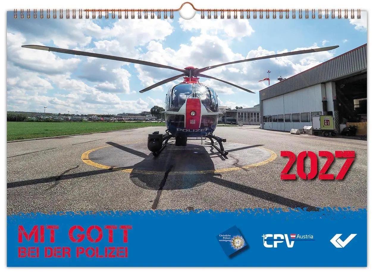 Cover: 9783989630994 | Mit Gott bei der Polizei 2027 | Kalender | 15 S. | Deutsch | 2027