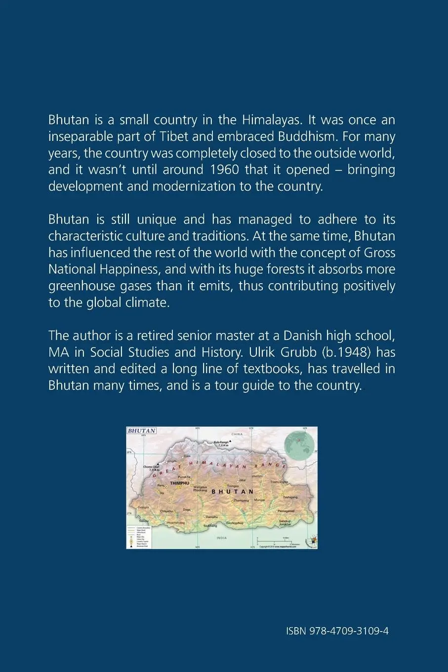 Rückseite: 9781470931094 | The Gate to Bhutan | A Brief History | Ulrik Grubb | Taschenbuch