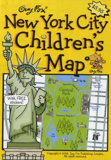 Cover: 9781904711094 | Guy Fox New York City Children's Map | Kourtney Harper | (Land-)Karte