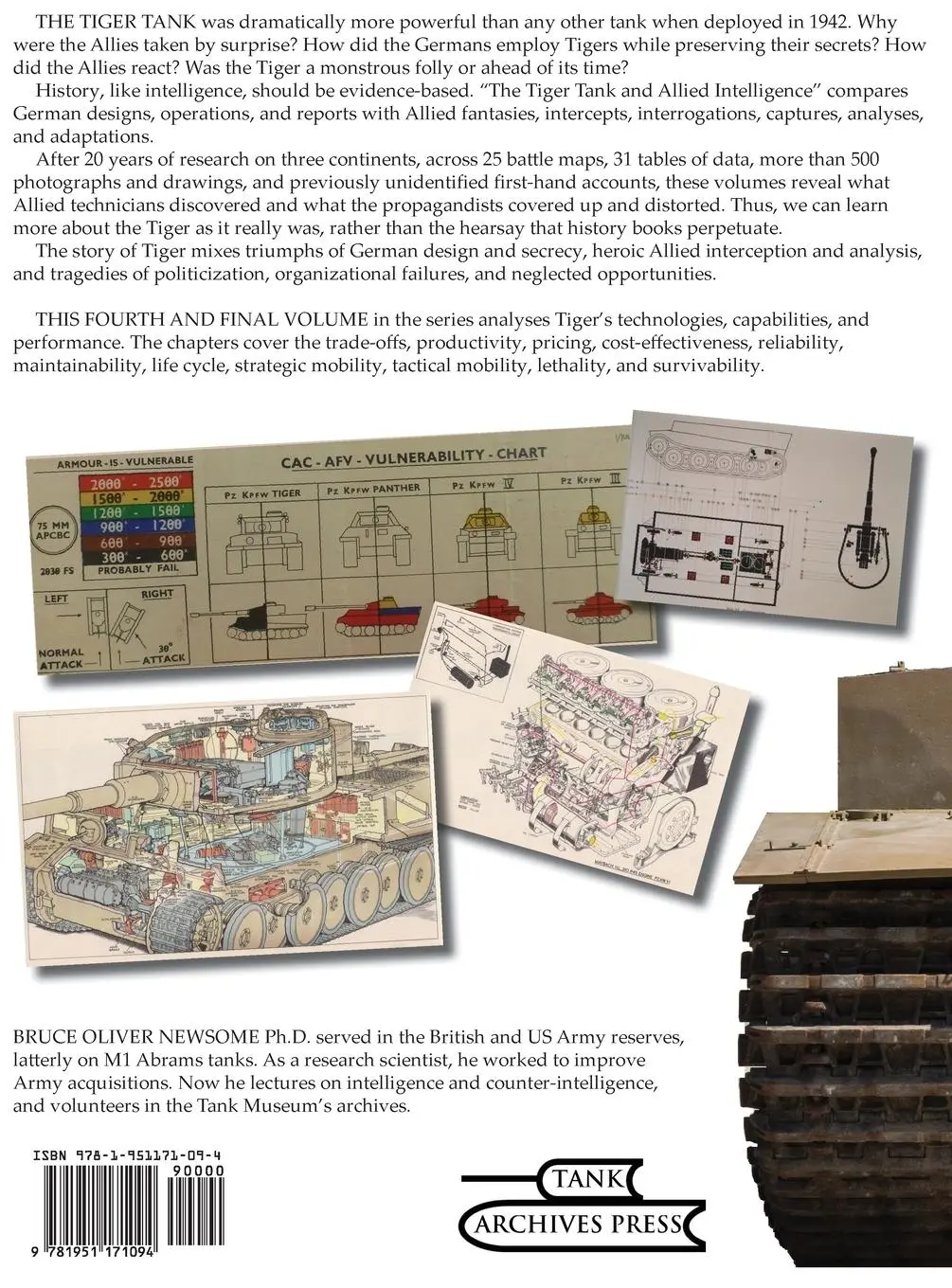 Rückseite: 9781951171094 | The Tiger Tank and Allied Intelligence | Capabilities and Performance