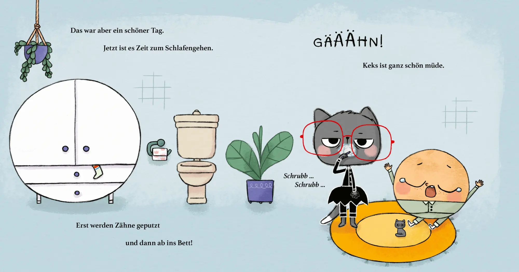 Bild: 9783219121094 | Ket &amp; Keks - Gähn! (Ket &amp; Keks) | Robert Scheffner | Buch | Ket &amp; Keks