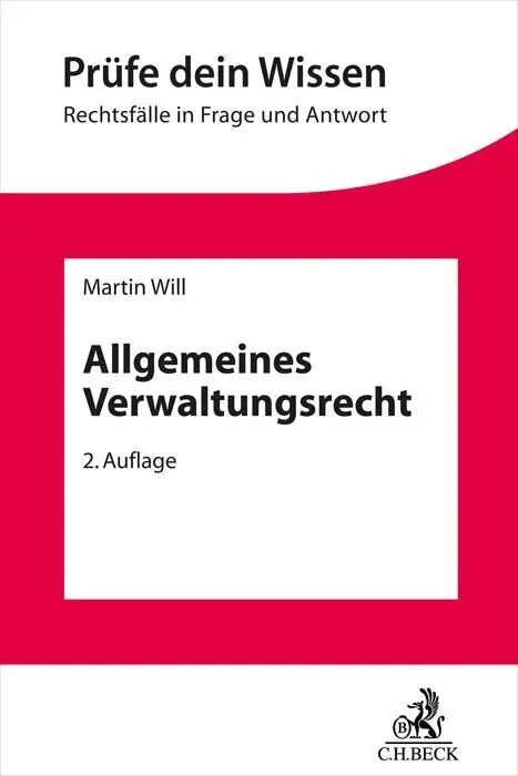 Allgemeines Verwaltungsrecht - Martin Will Kartoniert (TB)
