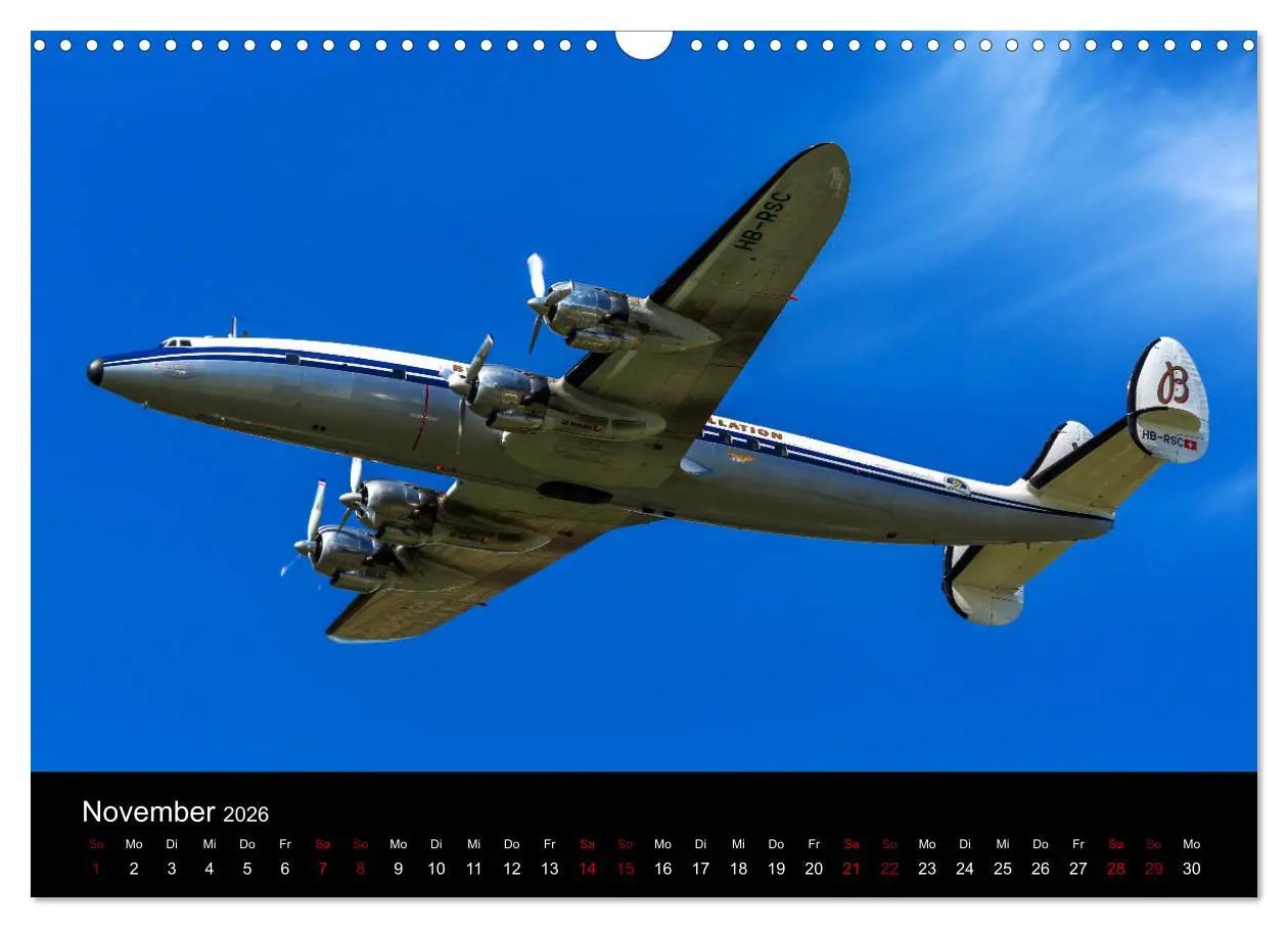 Bild: 9783457891094 | Oldtimer am Himmel (Wandkalender 2026 DIN A3 quer), CALVENDO...