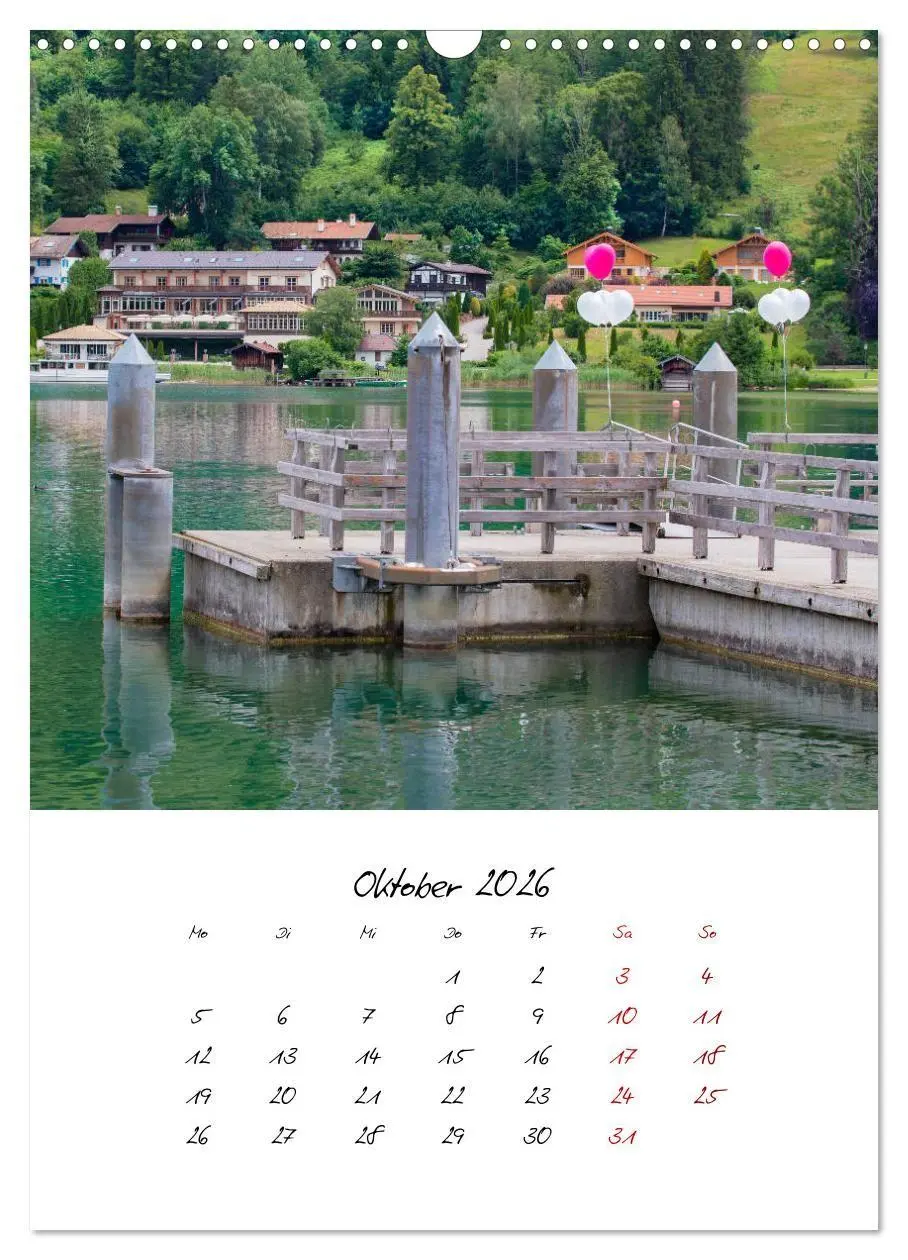 Bild: 9783516741094 | Tegernsee - Im Herz der Natur (Wandkalender 2026 DIN A3 hoch),...