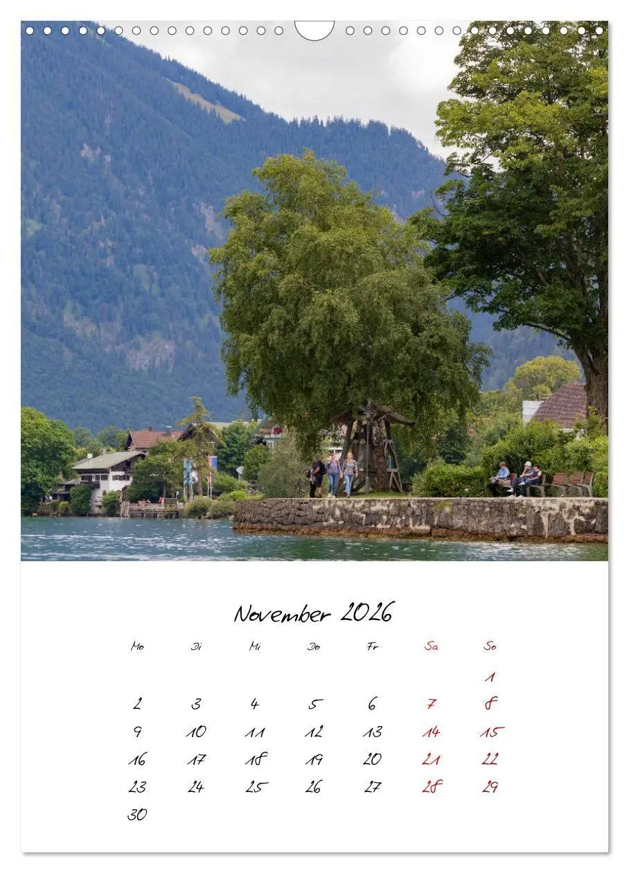 Bild: 9783516741094 | Tegernsee - Im Herz der Natur (Wandkalender 2026 DIN A3 hoch),...