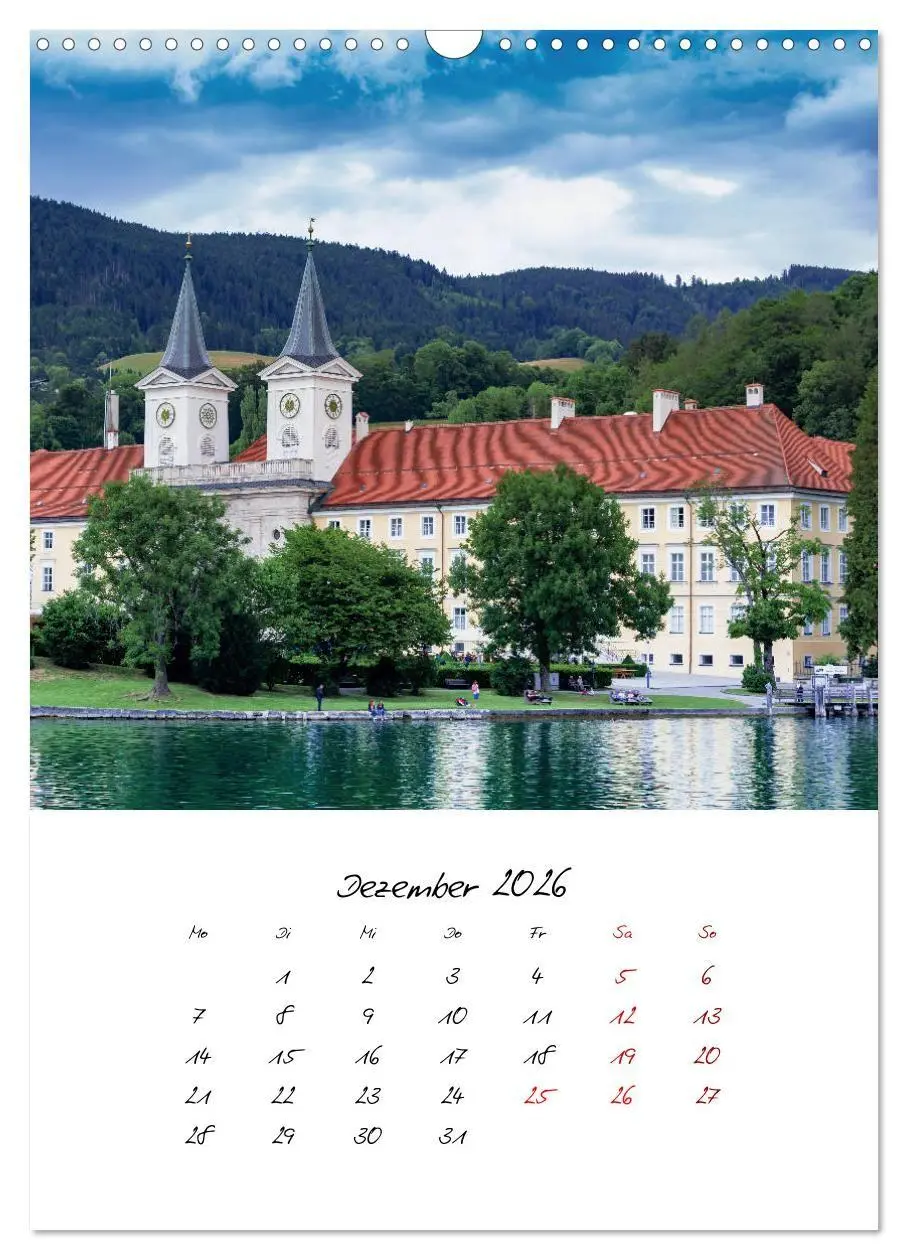 Bild: 9783516741094 | Tegernsee - Im Herz der Natur (Wandkalender 2026 DIN A3 hoch),...
