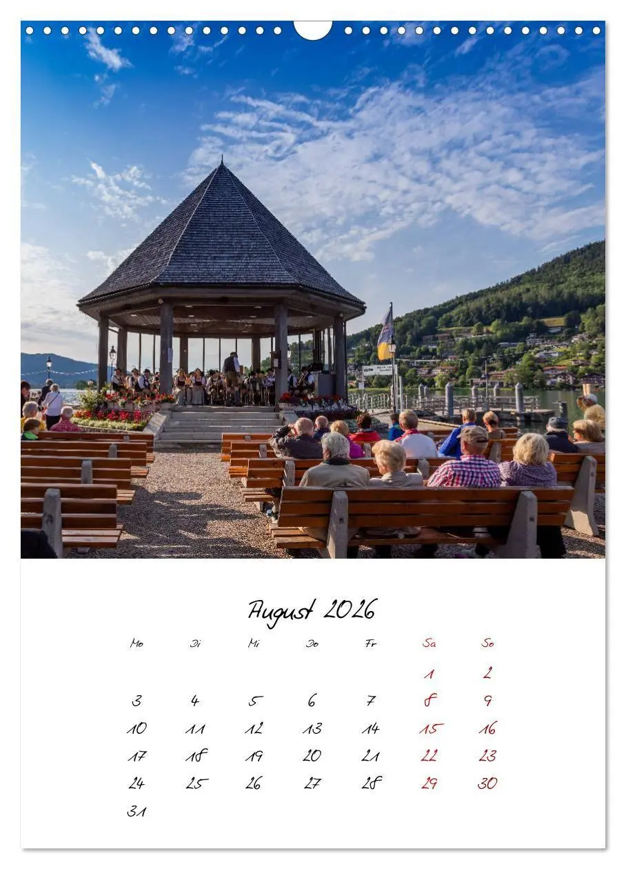 Bild: 9783516741094 | Tegernsee - Im Herz der Natur (Wandkalender 2026 DIN A3 hoch),...
