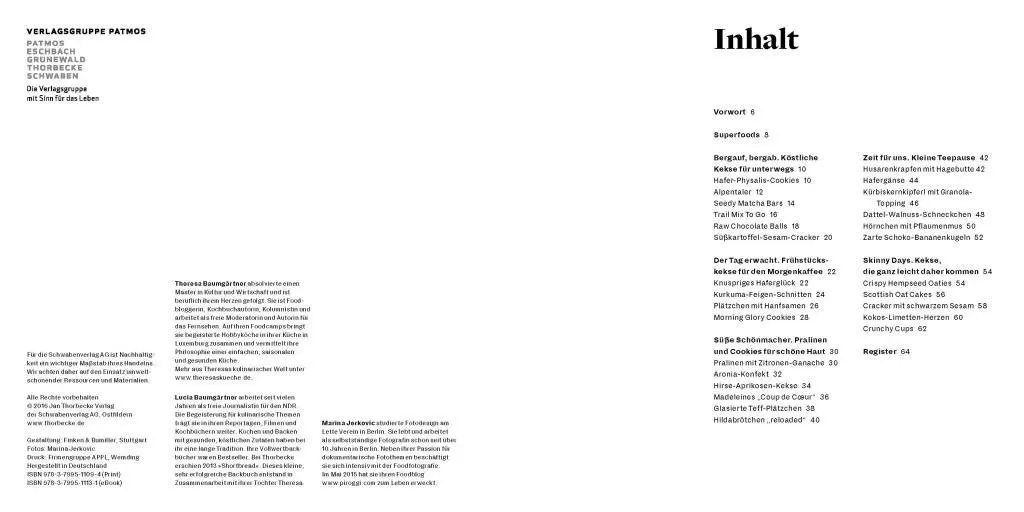 Bild: 9783799511094 | Superfood-Cookies | Aus Liebe zum gesunden Naschen | Buch | 64 S.