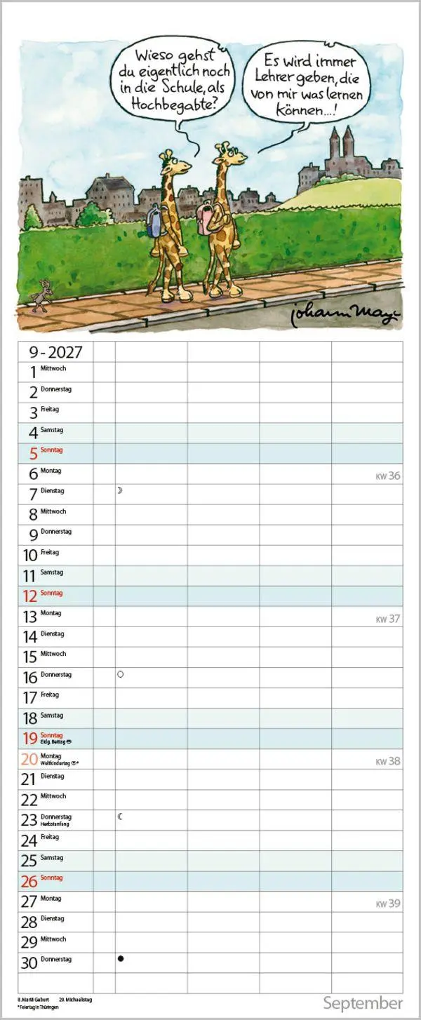 Bild: 9783819301094 | Tierisches Familienglück 2027 | Verlag Korsch | Kalender | 14 S.