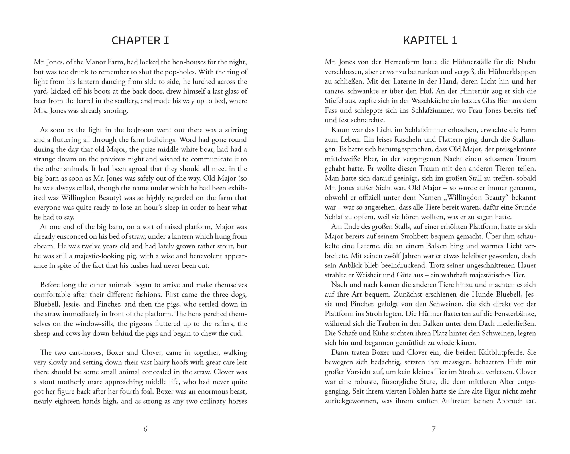 Bild: 9783965451094 | Farm der Tiere / Animal Farm. George Orwell. Zweisprachig...