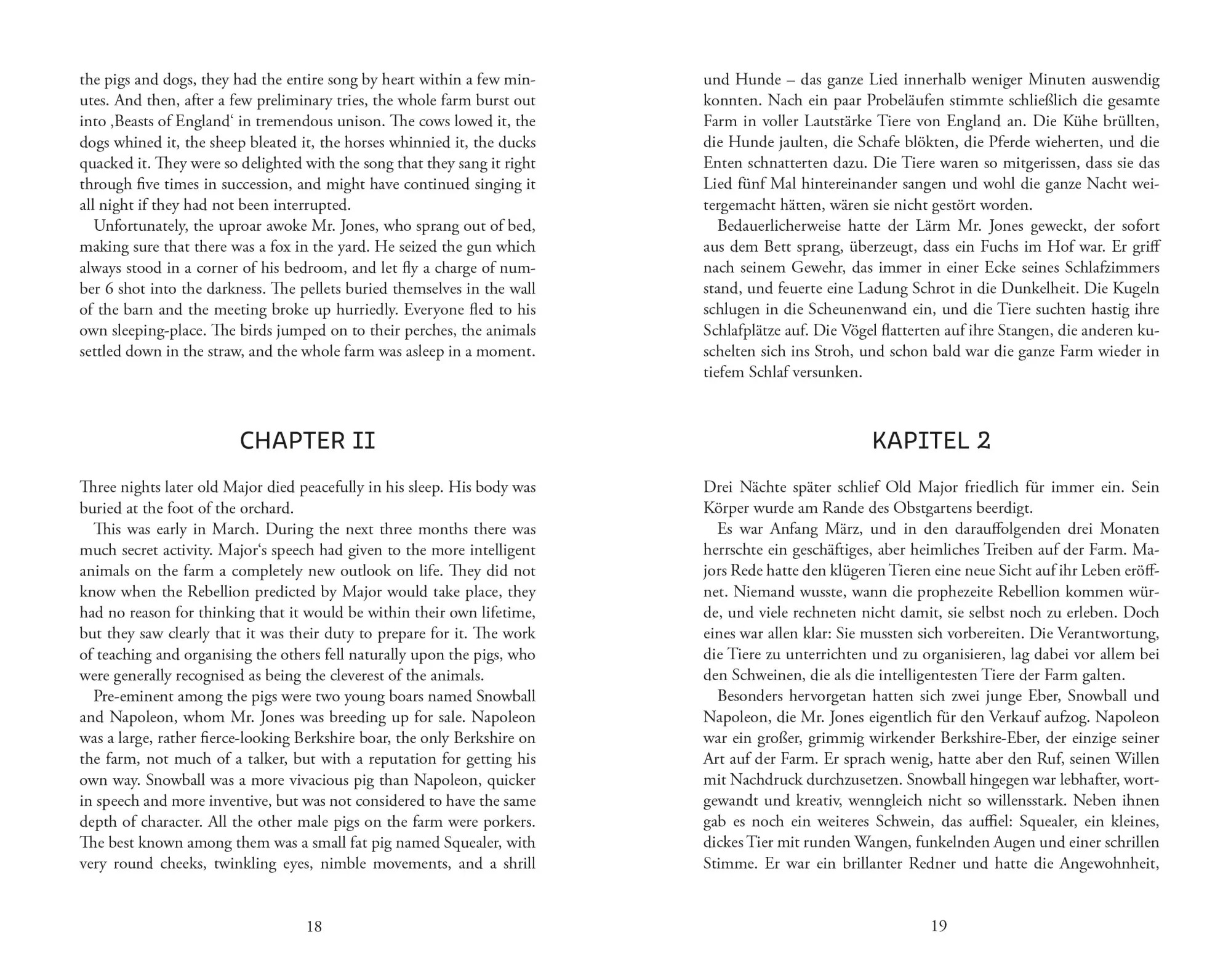 Bild: 9783965451094 | Farm der Tiere / Animal Farm. George Orwell. Zweisprachig...