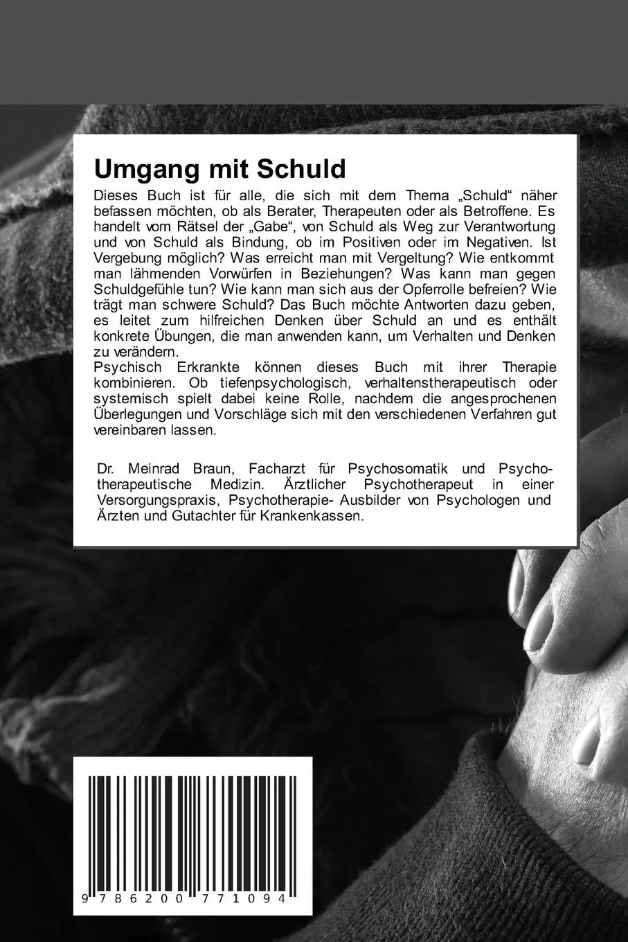 Rückseite: 9786200771094 | Umgang mit Schuld | Umgang mit Schuld in Beratung und Therapie | Braun