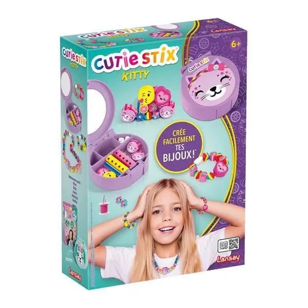 Bild: 3181860331194 | Lansay Cutie Stix Kreativset, Katze | 3233119 | 2024 | CUTIE STIX