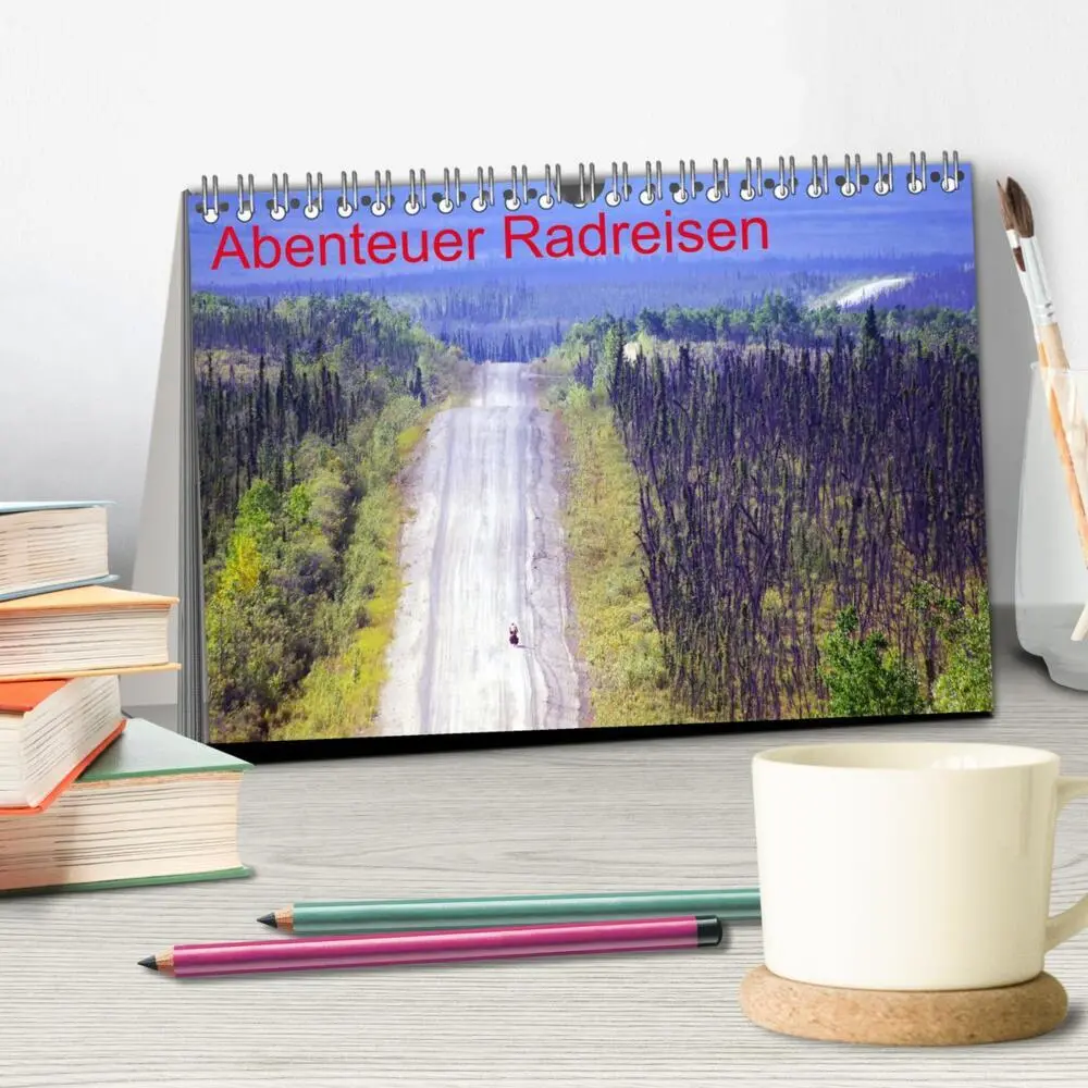 Bild: 9783435551194 | Abenteuer Radreisen (Tischkalender 2025 DIN A5 quer), CALVENDO...