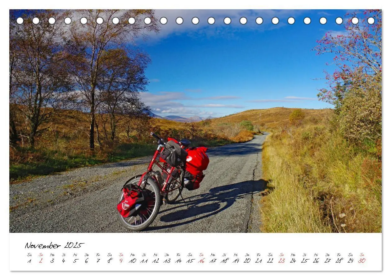 Bild: 9783435551194 | Abenteuer Radreisen (Tischkalender 2025 DIN A5 quer), CALVENDO...