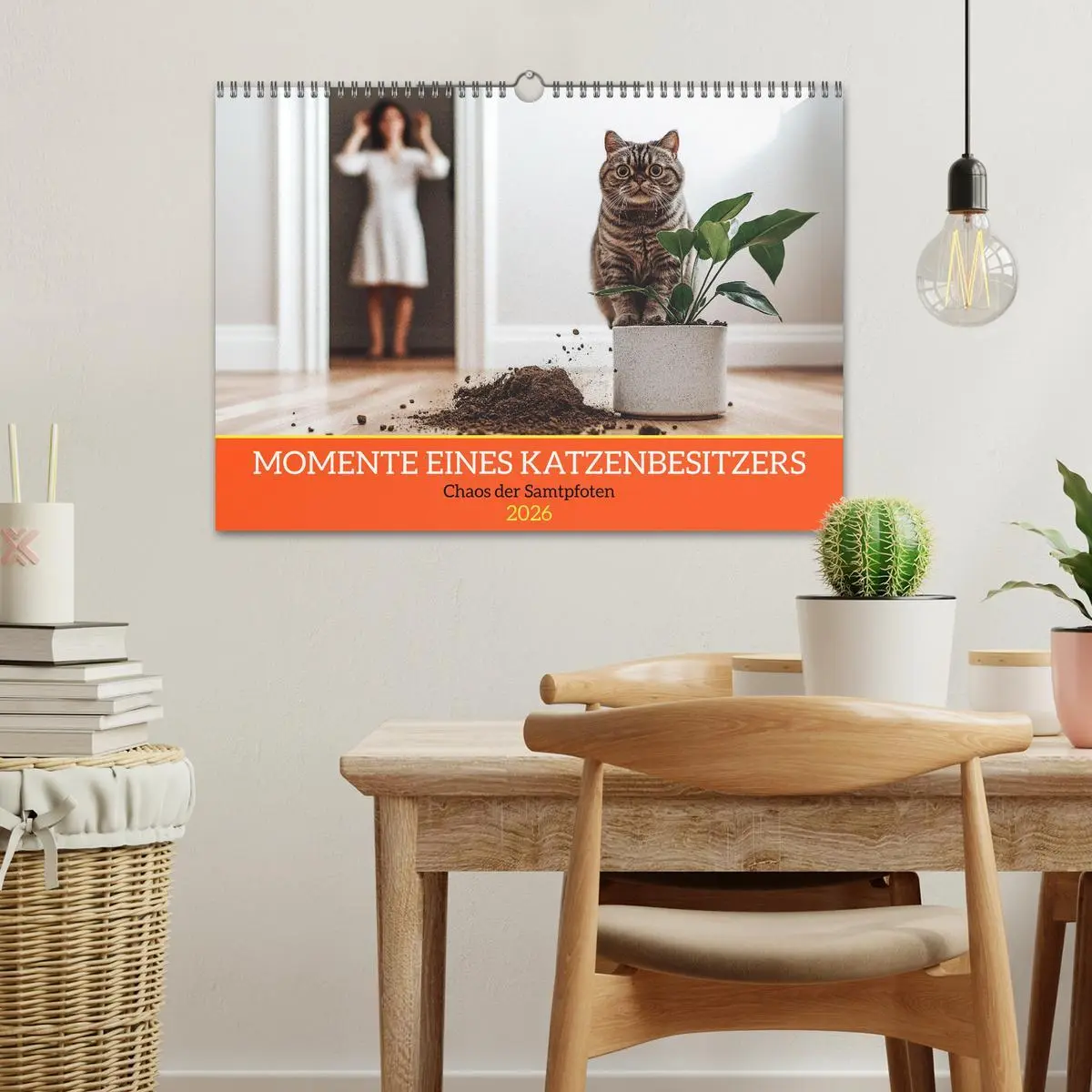 Bild: 9783457331194 | Momente eines Katzenbesitzers - Chaos der Samtpfoten (Wandkalender...