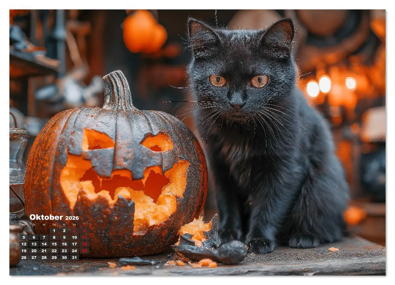 Bild: 9783457331194 | Momente eines Katzenbesitzers - Chaos der Samtpfoten (Wandkalender...