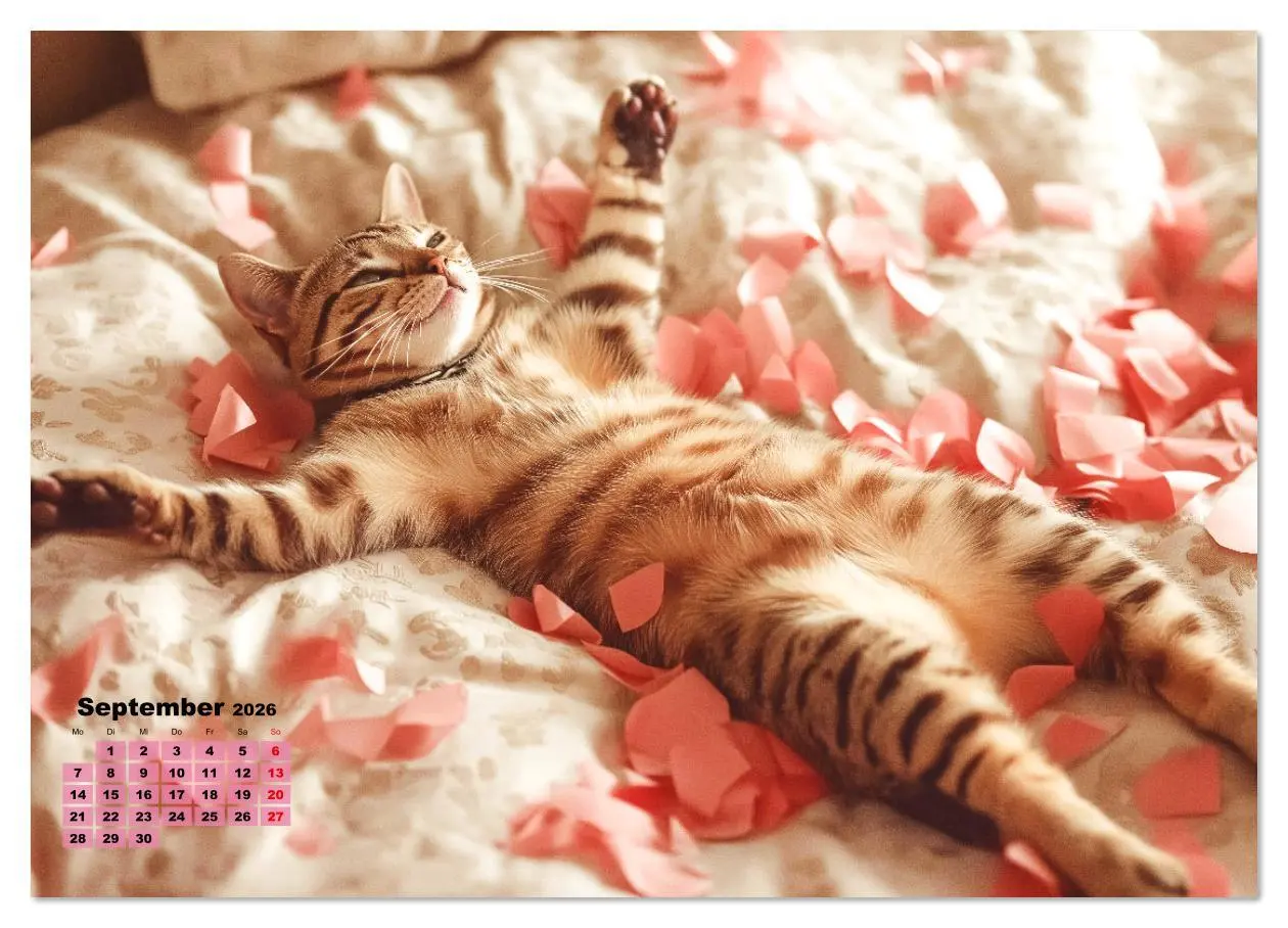 Bild: 9783457331194 | Momente eines Katzenbesitzers - Chaos der Samtpfoten (Wandkalender...