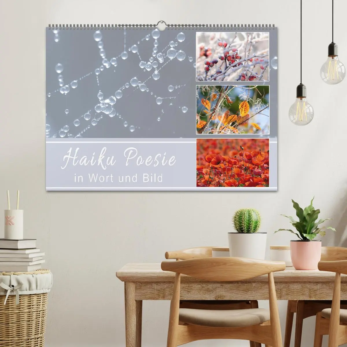 Bild: 9783457401194 | Haiku Poesie in Wort und Bild (Wandkalender 2026 DIN A2 quer),...