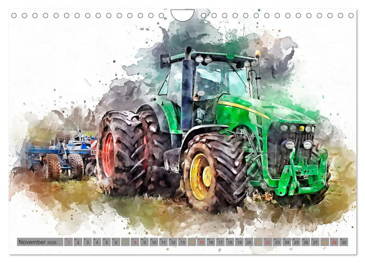 Bild: 9783457641194 | Landwirtschaft - Gigantisch (Wandkalender 2026 DIN A4 quer),...