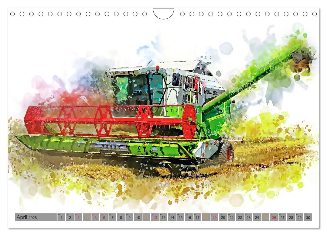 Bild: 9783457641194 | Landwirtschaft - Gigantisch (Wandkalender 2026 DIN A4 quer),...