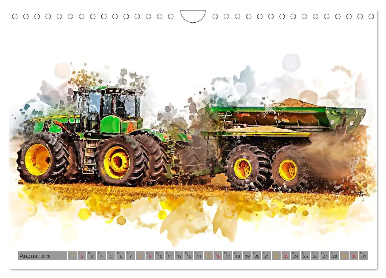 Bild: 9783457641194 | Landwirtschaft - Gigantisch (Wandkalender 2026 DIN A4 quer),...