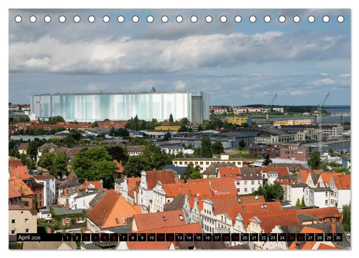 Bild: 9783457881194 | Hansestadt Wismar (Tischkalender 2026 DIN A5 quer), CALVENDO...