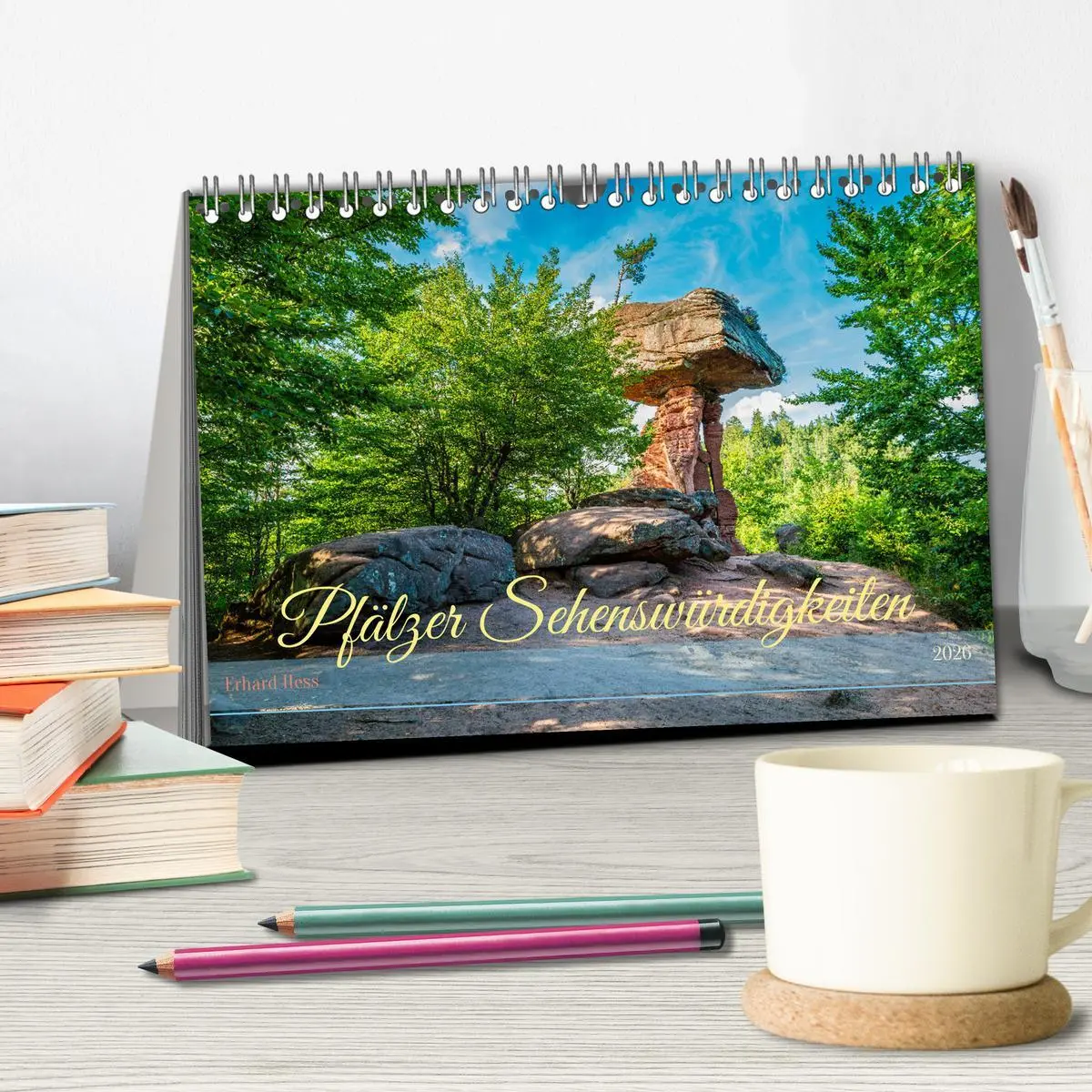 Bild: 9783516111194 | Pfälzer Sehenswürdigkeiten (Tischkalender 2026 DIN A5 quer),...