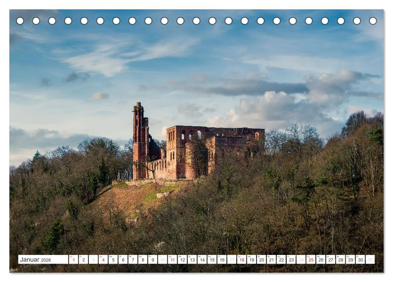 Bild: 9783516111194 | Pfälzer Sehenswürdigkeiten (Tischkalender 2026 DIN A5 quer),...