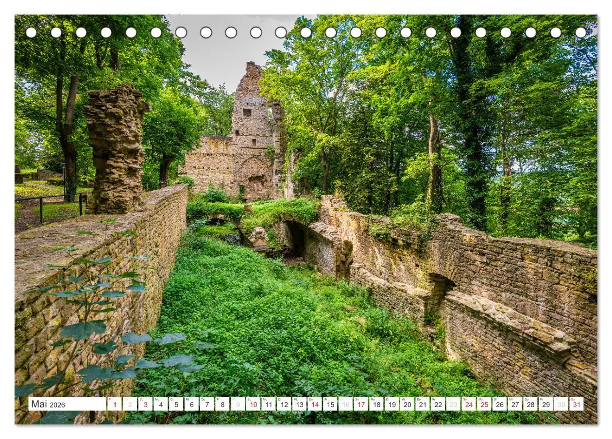 Bild: 9783516111194 | Pfälzer Sehenswürdigkeiten (Tischkalender 2026 DIN A5 quer),...