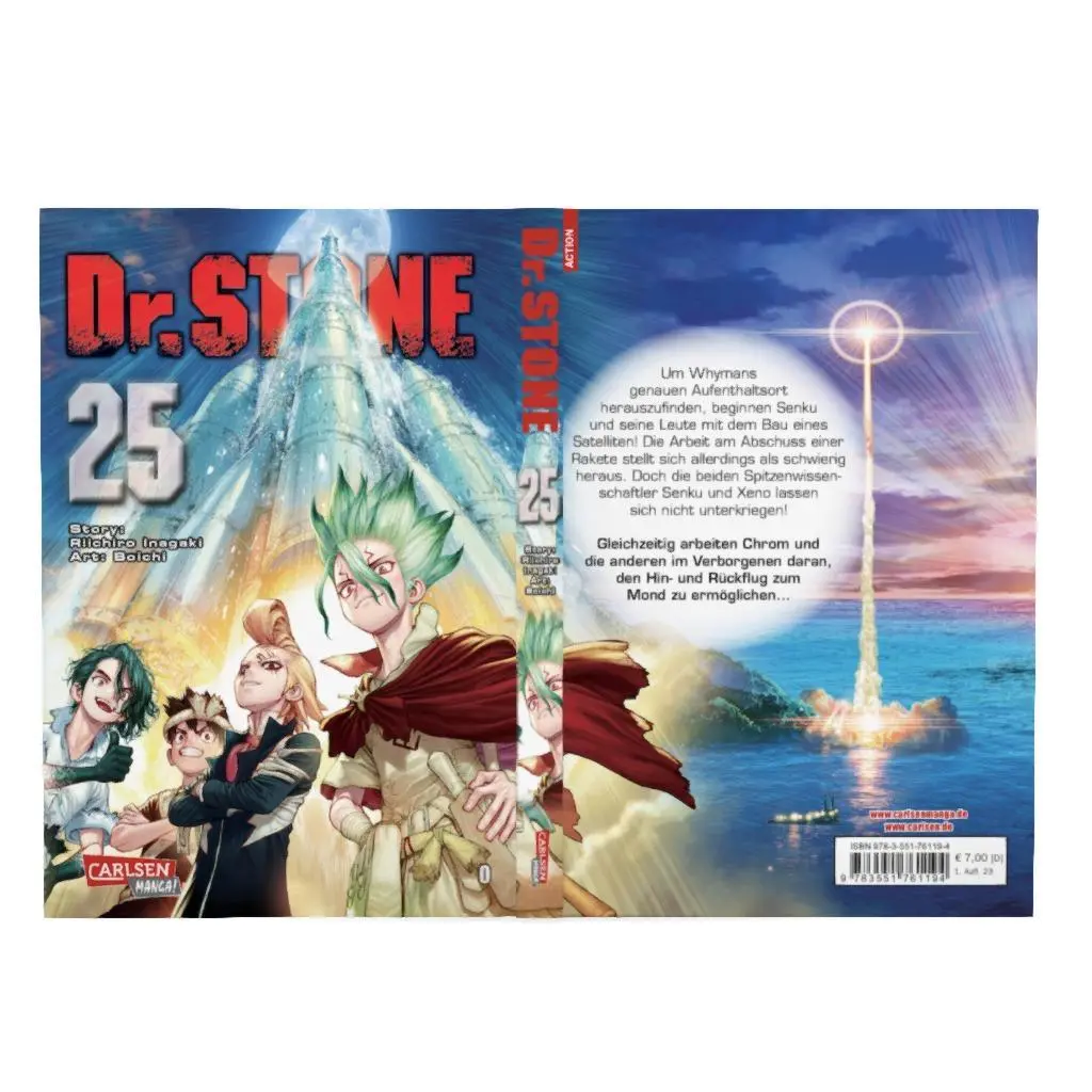 Bild: 9783551761194 | Dr. Stone 25 | Verrückte Abenteuer, Action und Wissenschaft! | Buch