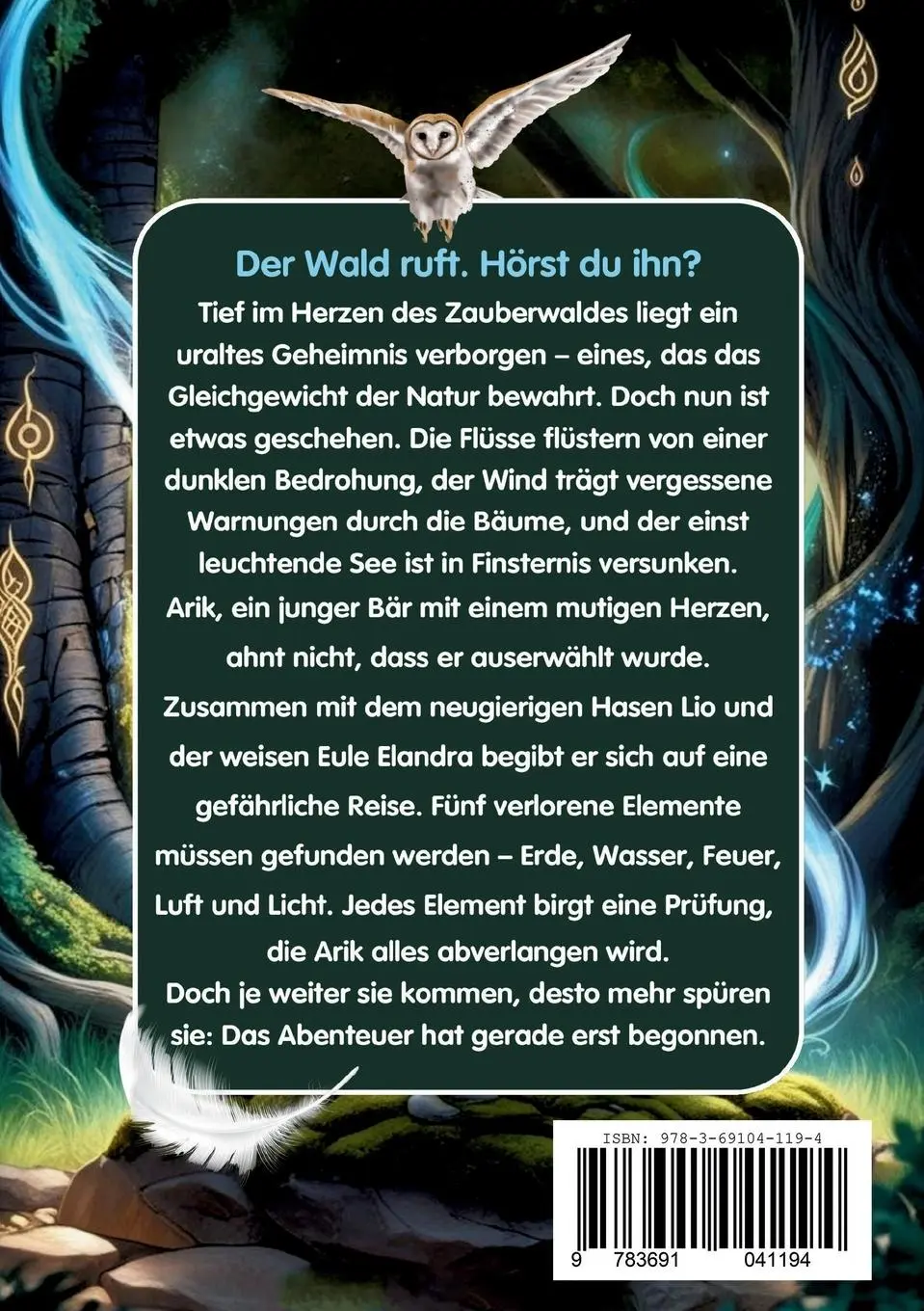 Rückseite: 9783691041194 | Die fünf Elemente des Zauberwaldes | Mara Linde | Taschenbuch | 108 S.