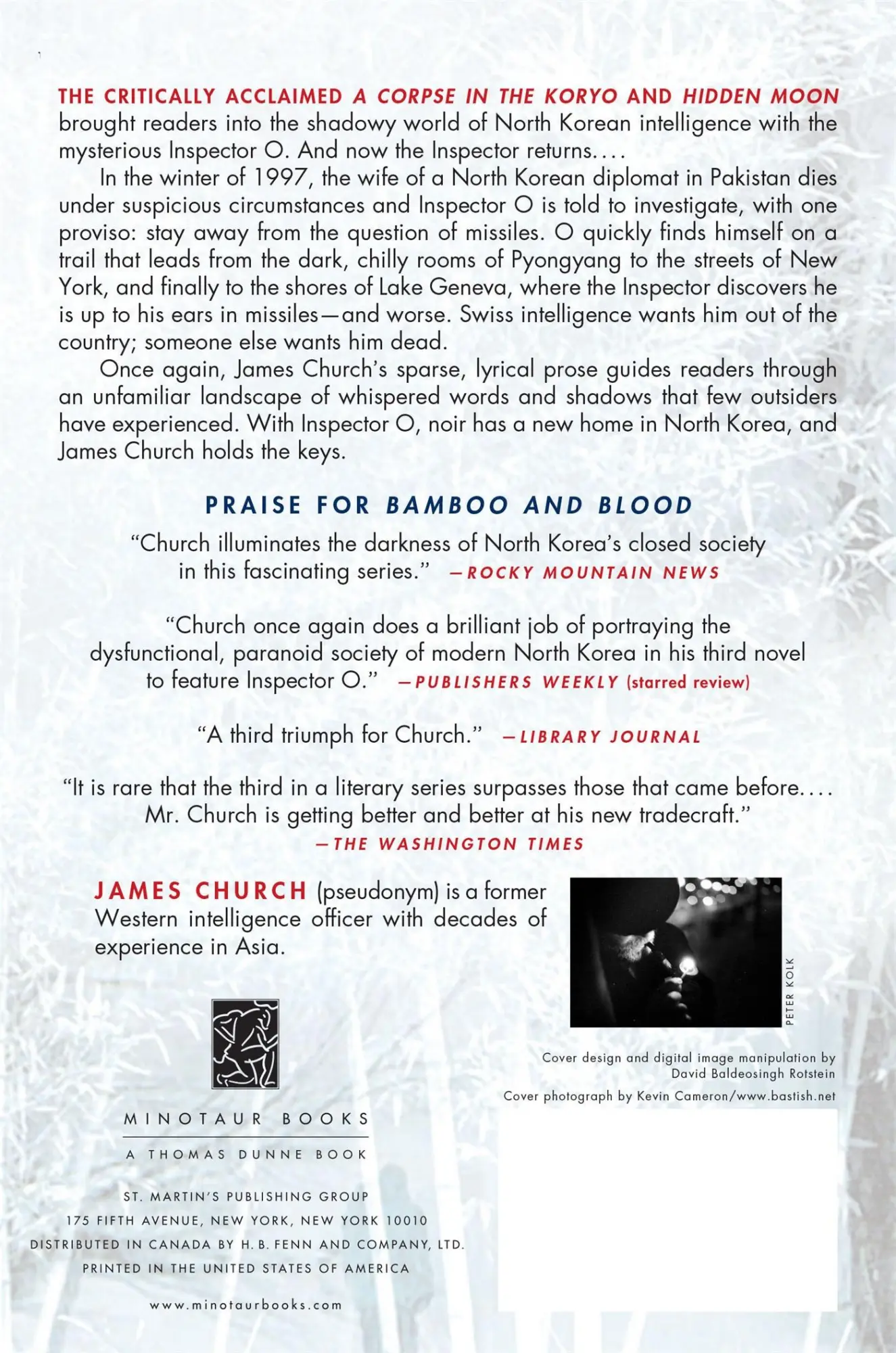 Rückseite: 9780312601294 | Bamboo and Blood | James Church | Taschenbuch | Englisch | 2010