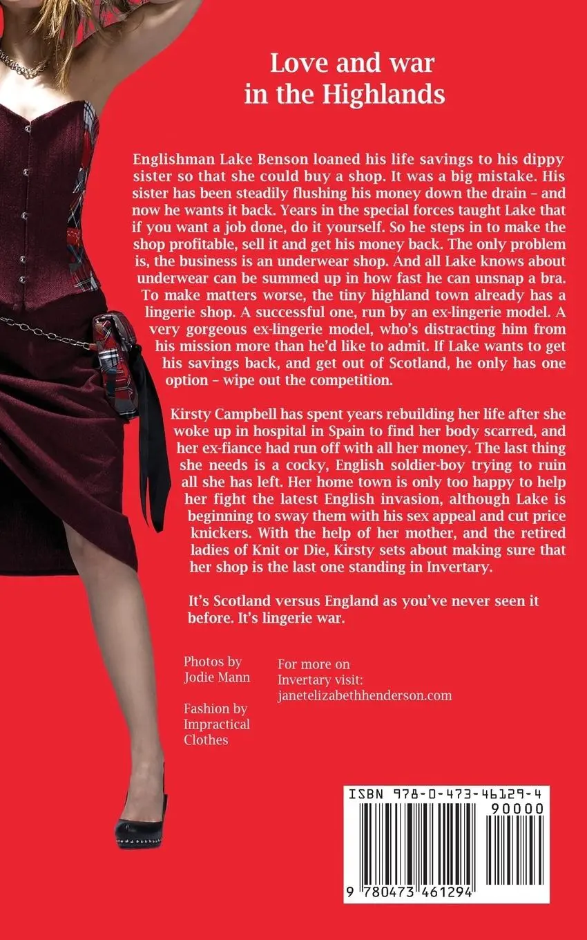 Rückseite: 9780473461294 | Lingerie Wars | Romantic Comedy | Janet Elizabeth Henderson | Buch