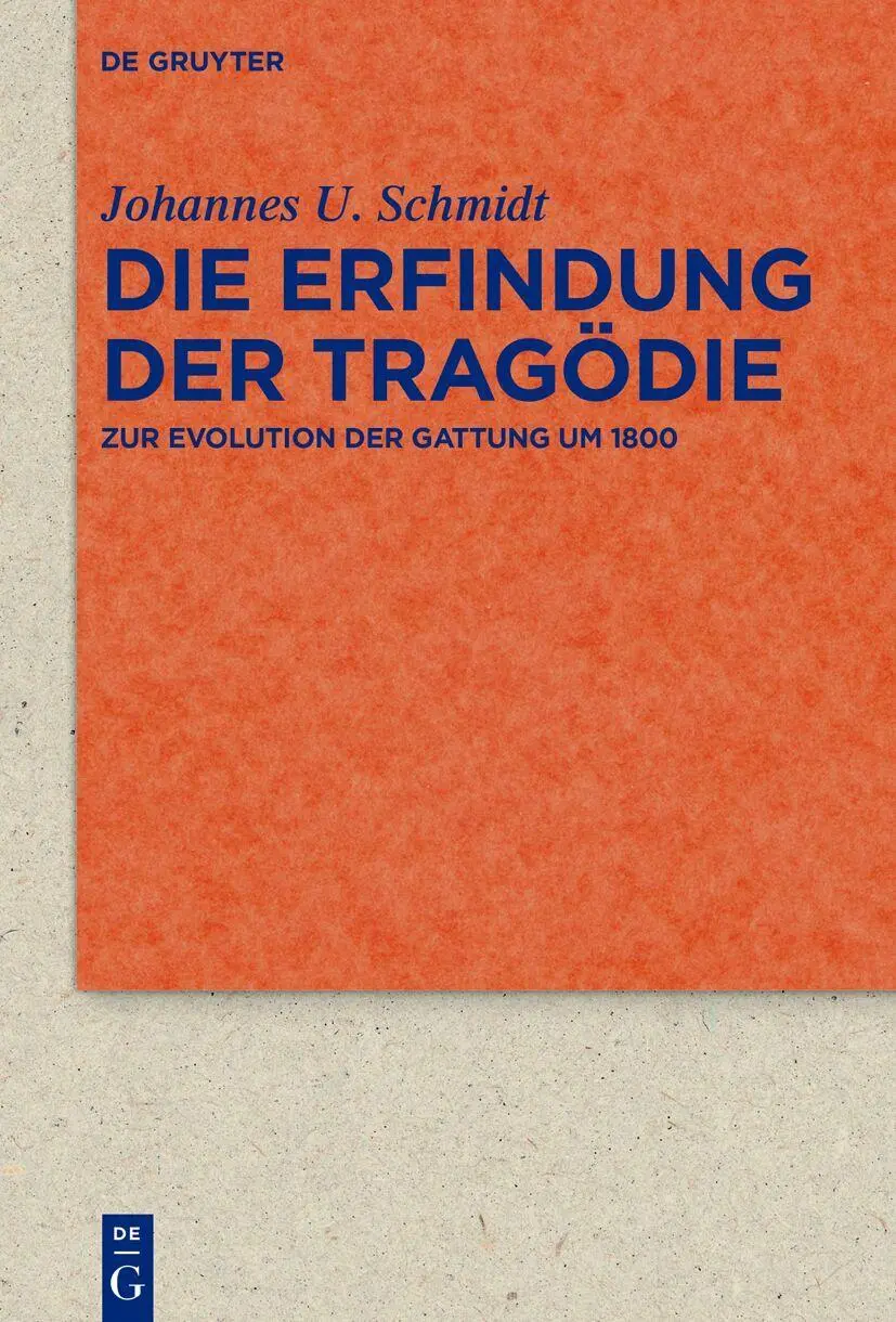 Die Erfindung der Tragödie