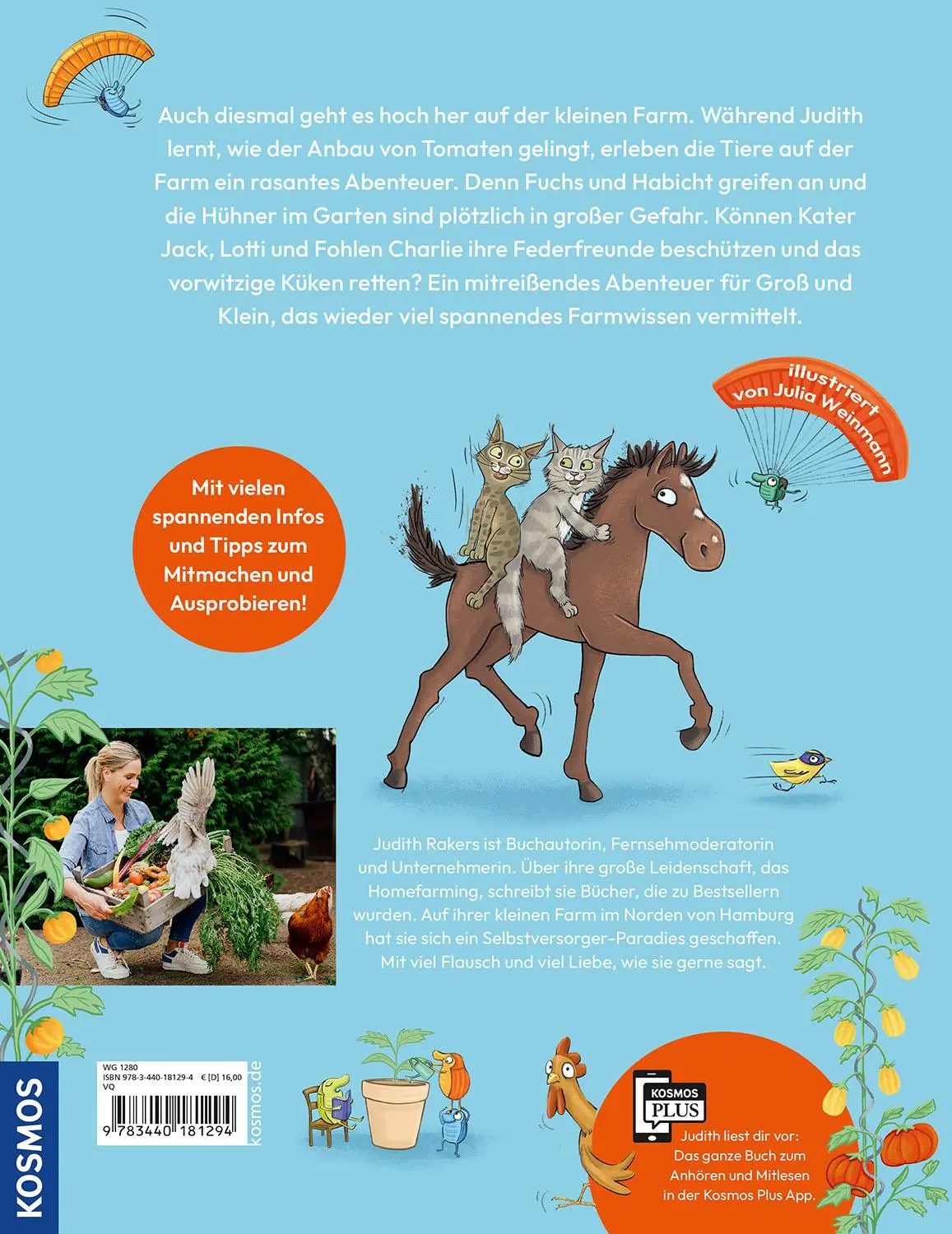 Bild: 9783440181294 | Judiths kleine Farm | Judith Rakers | Buch | 48 S. | Deutsch | 2025