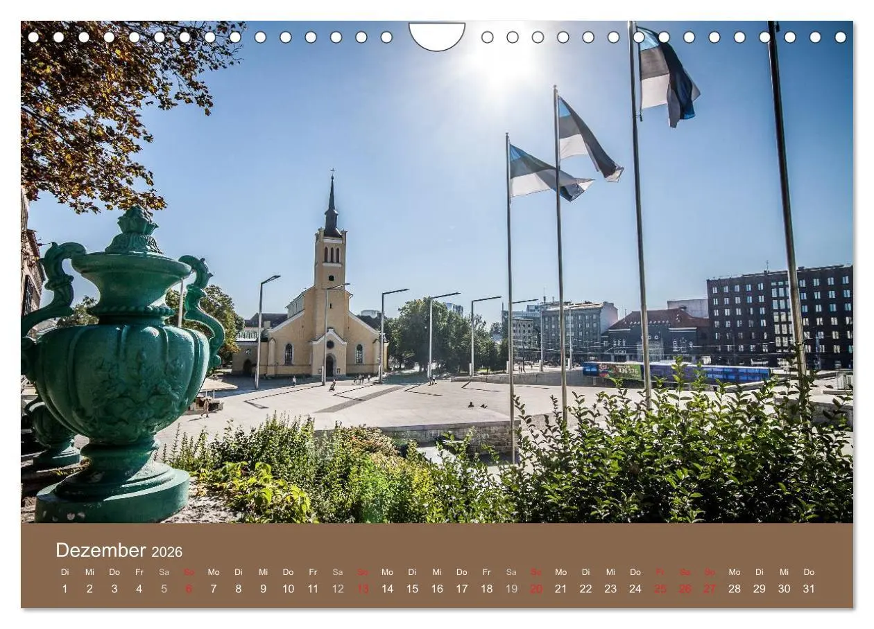 Bild: 9783516031294 | Tallinn - Streifzug durch die Altstadt (Wandkalender 2026 DIN A4...