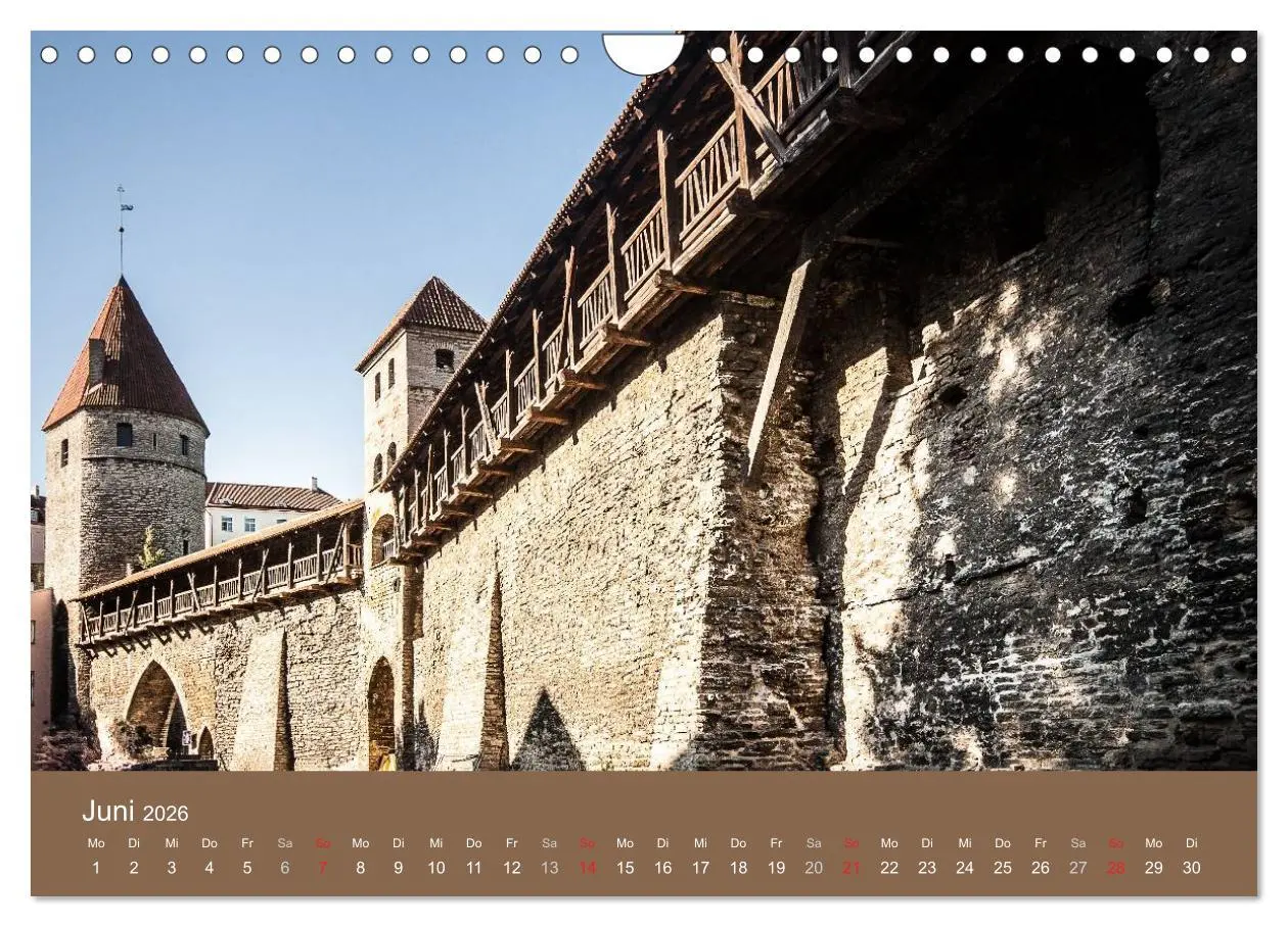 Bild: 9783516031294 | Tallinn - Streifzug durch die Altstadt (Wandkalender 2026 DIN A4...