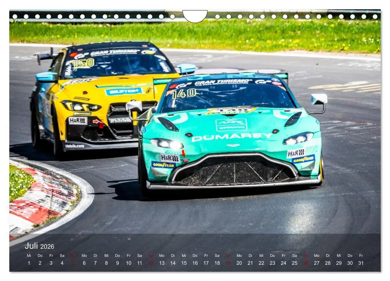 Bild: 9783516721294 | Nürburgring Langstreckenmeisterschaft (Wandkalender 2026 DIN A4...