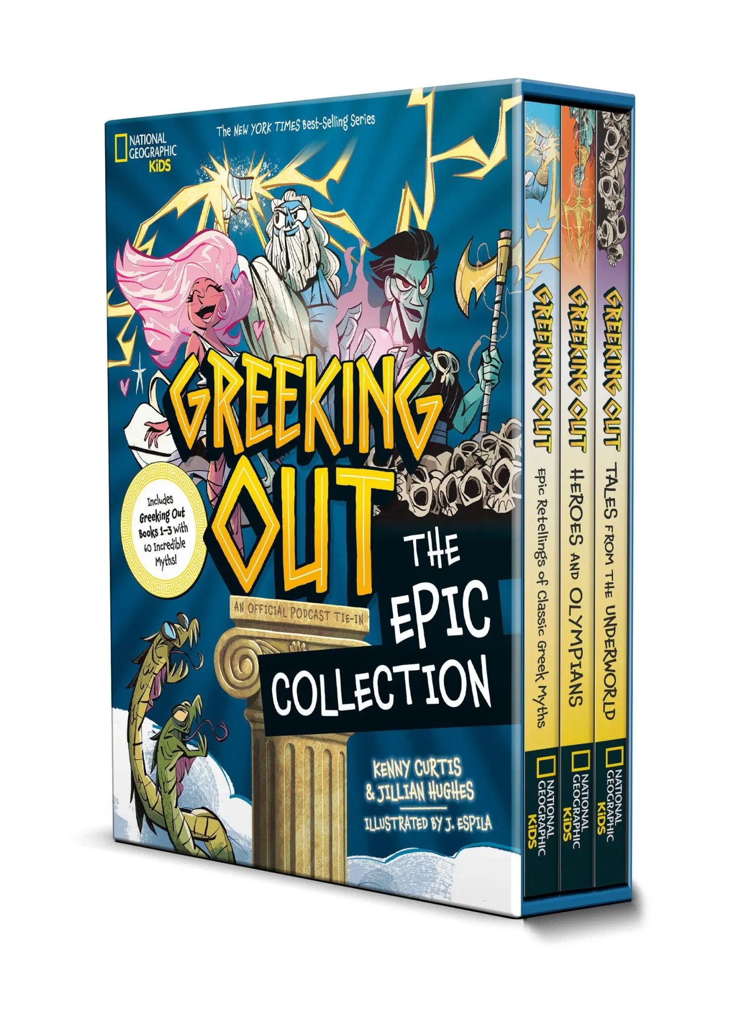 Cover: 9798217231294 | Greeking Out: The Epic Collection (Volumes 1-3, Boxed Set) | Box