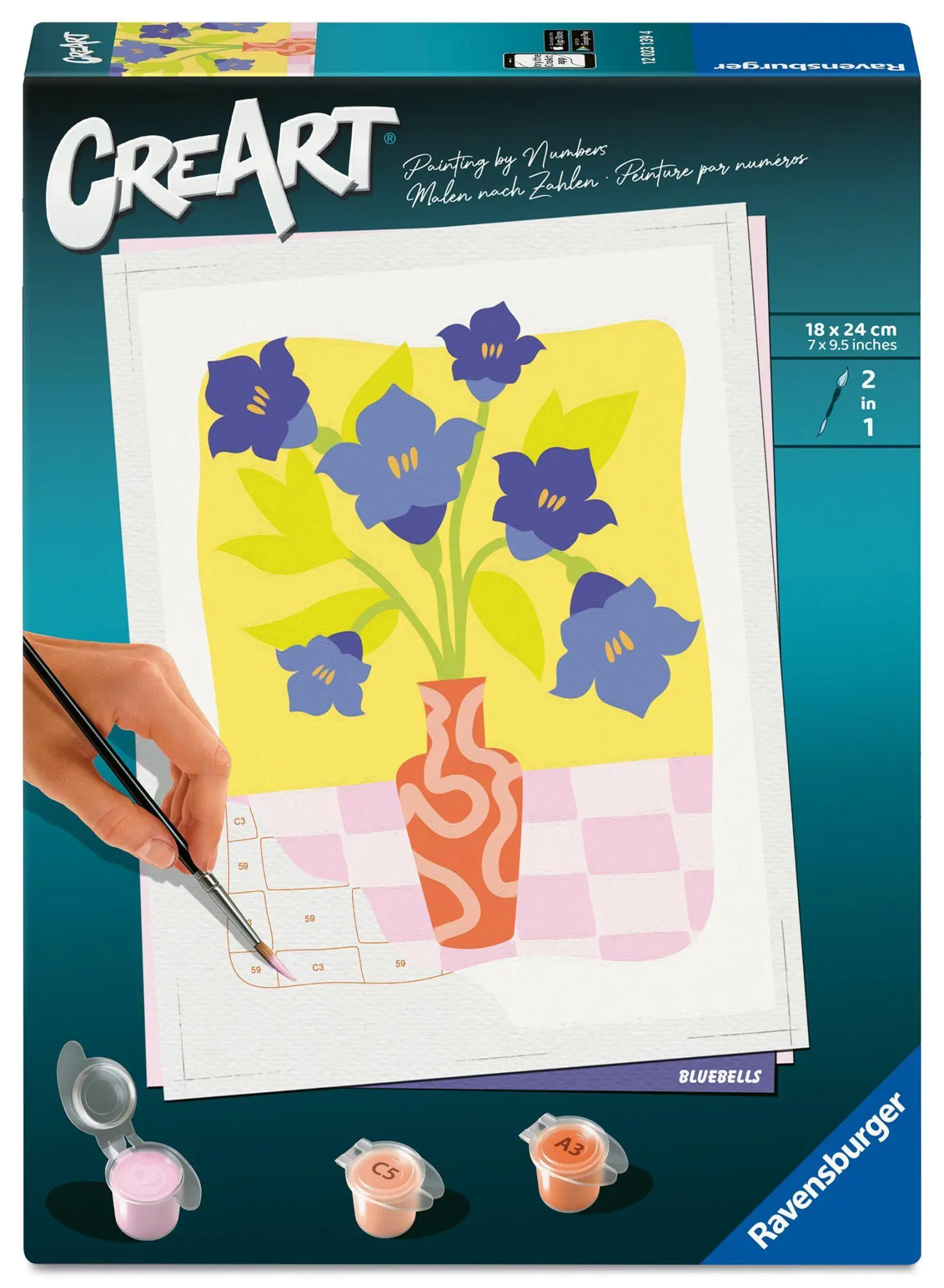 Cover: 4005555231394 | CreArt Adults Trend - Blauglöckchen | Spiel | CreArt | Deutsch | 2026