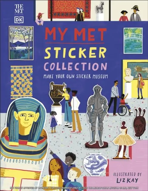 Cover: 9780241481394 | My Met Sticker Collection | Make Your Own Sticker Museum | Dk | Buch
