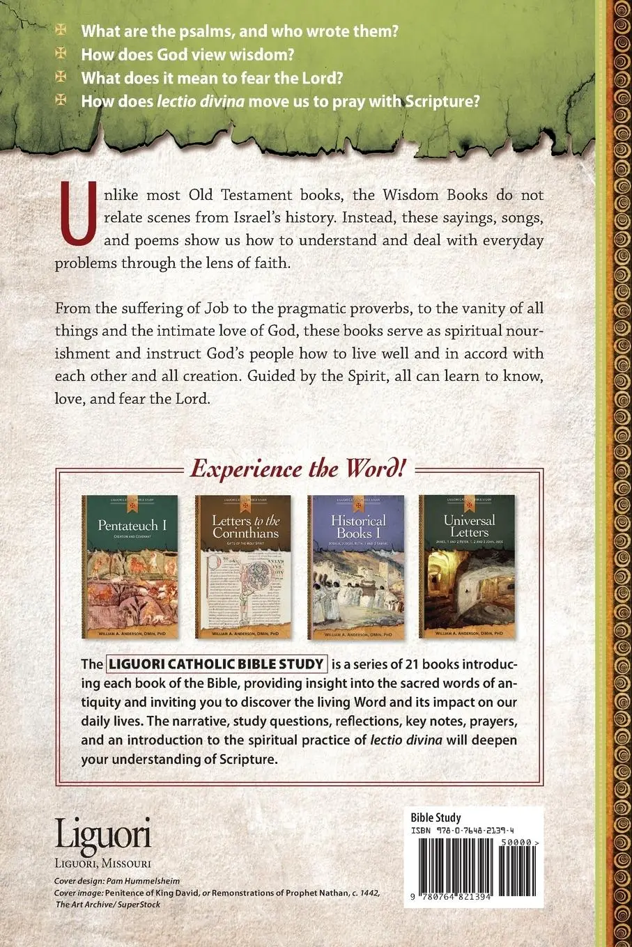 Rückseite: 9780764821394 | Wisdom Books | DMin William A Anderson | Taschenbuch | Englisch | 2014