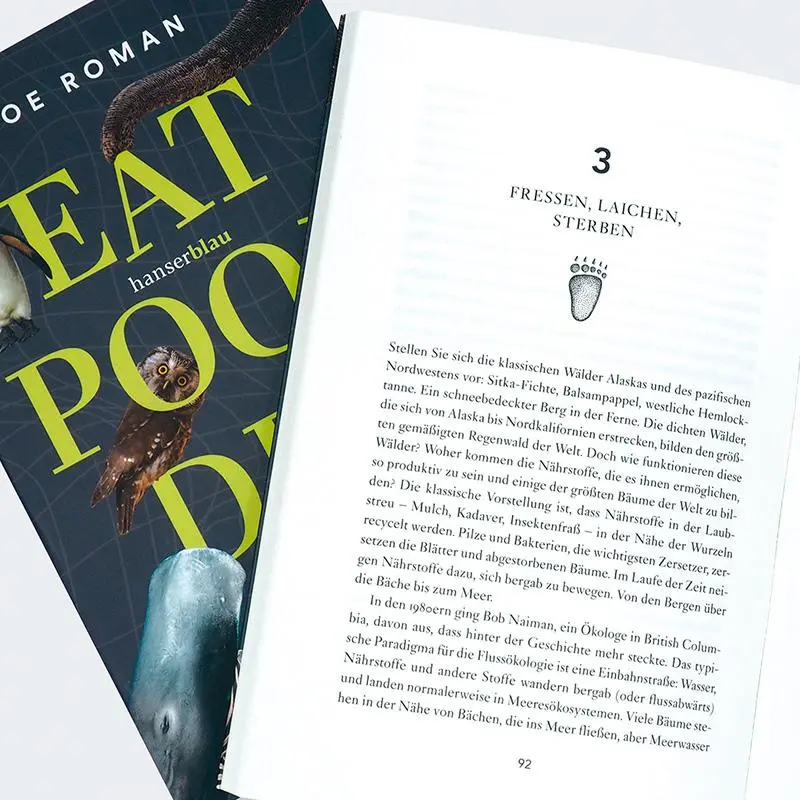 Bild: 9783446281394 | Eat, Poop, Die | Wie Tiere unsere Welt verändern | Joe Roman | Buch