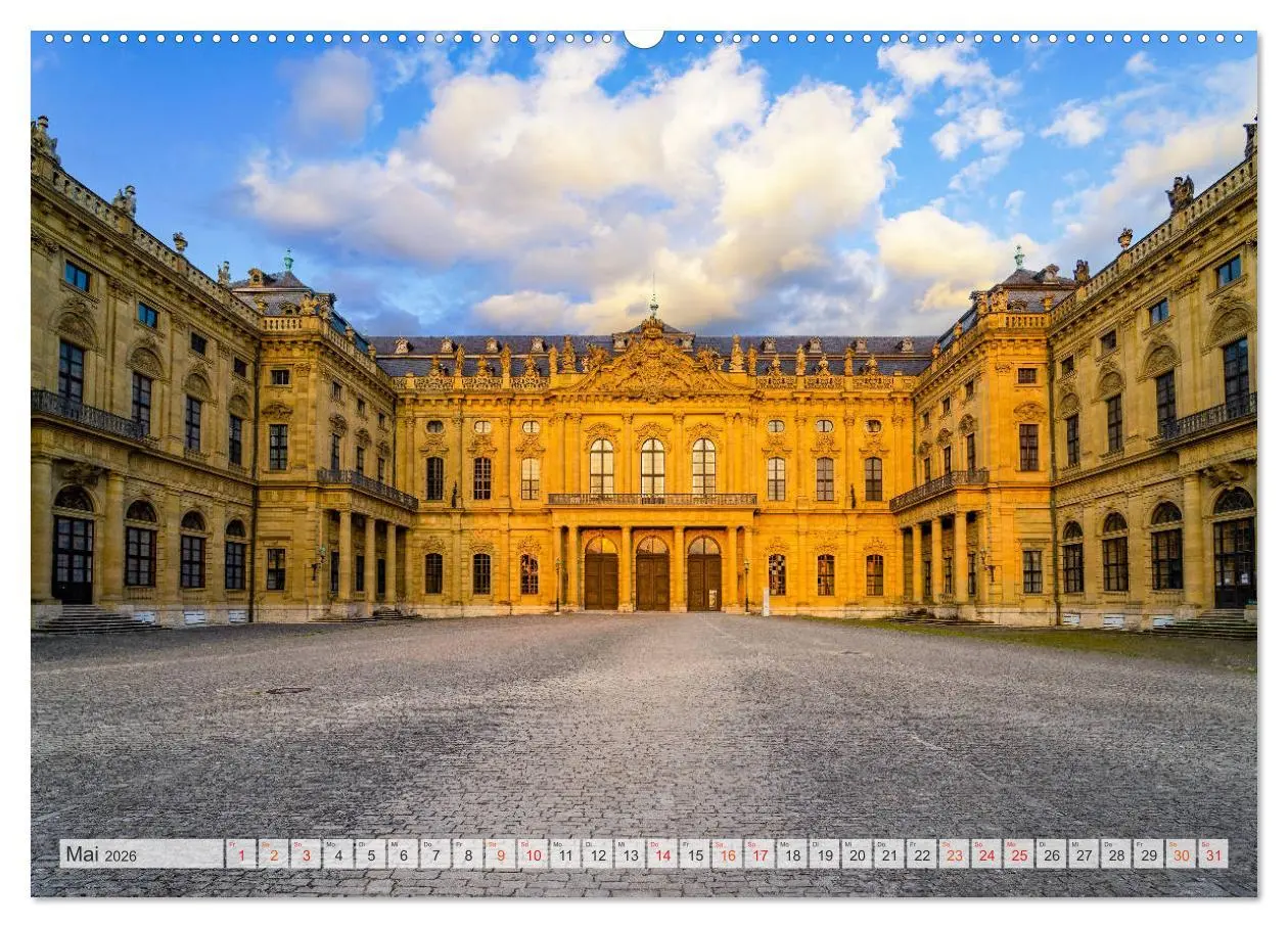 Bild: 9783457791394 | Würzburg Impressionen (Wandkalender 2026 DIN A2 quer), CALVENDO...