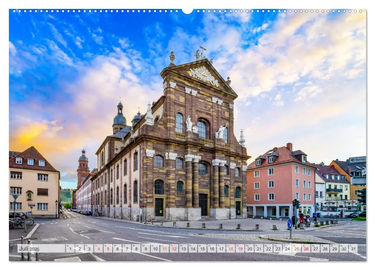 Bild: 9783457791394 | Würzburg Impressionen (Wandkalender 2026 DIN A2 quer), CALVENDO...
